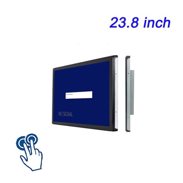 ZXTLCD 23.8 Inch Capacitive Screen External Embedded Terminal Android Industrial Resistive Touch Display All-in-One