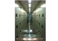 Célibataire antimicrobien de tunnel de douche d'air de KEL-AS1200T avec le soufflement bilatéral