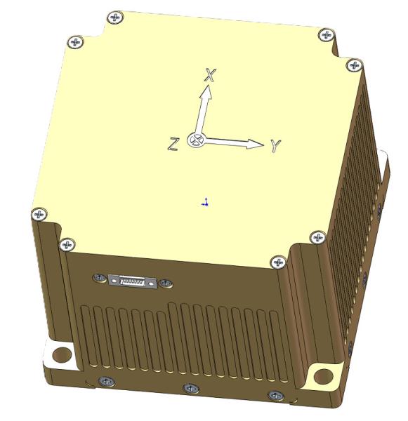 Unités de système de mesure de l'inertie du gyroscopie optique Strapdown Merak-IMU61
