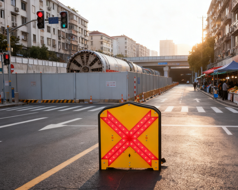 X Warning Light Special Occasions LED Light-Emitting LED Arrow Board