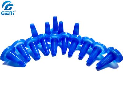 Tamanho pequeno da cor azul cosmética de pouco peso do molde do batom do silicone do molde do batom