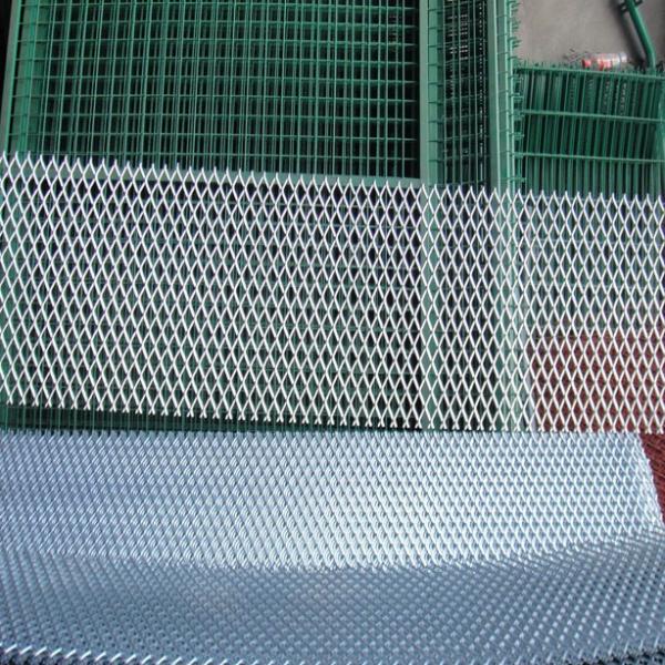 Decorative Aluminum Stainless Steel Copper Expanded Perforated Metal Diamond Wire Mesh