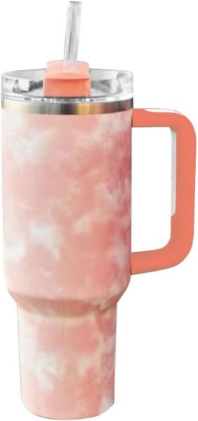 40oz de aço inoxidável Tubler com tampa e palha para água