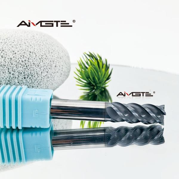 10 mm TiAlSiN Carbide U Channel Cutter précision au sol moulin à extrémité plate pour les rainures d'acier