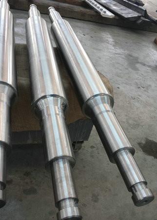 35CrMo / 42CrMo Carbon Steel Industrial Corrugated Roofing Rollers For Rough Machining Outer Diameter 270 - 550mm