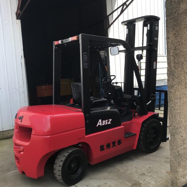 Hangcha A35 3.5 Tons 4 Meters Second Hand Diesel Forklifts