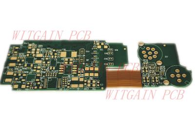 1.0 MM Thickness Rigid Flex PCB Board 4 Layer 4 Mil