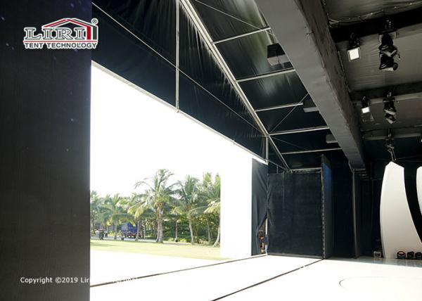 White  PVC Cover 6061/T6 Car Launch Outdoor Event Tents
