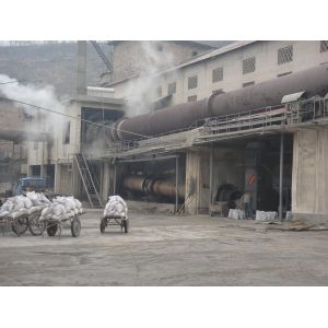 Steel Rotary Kiln with 5.5 Meters Diameter and 4% Tilt for Cement Manufacturing and Mineral Processing at 1000℃ Rated Temperature