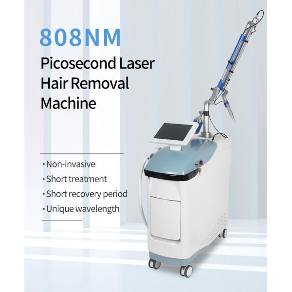 2 In 1 ND Yag Laser Tattoo Removal Machine 755nm 532nm 1064nm Diode
