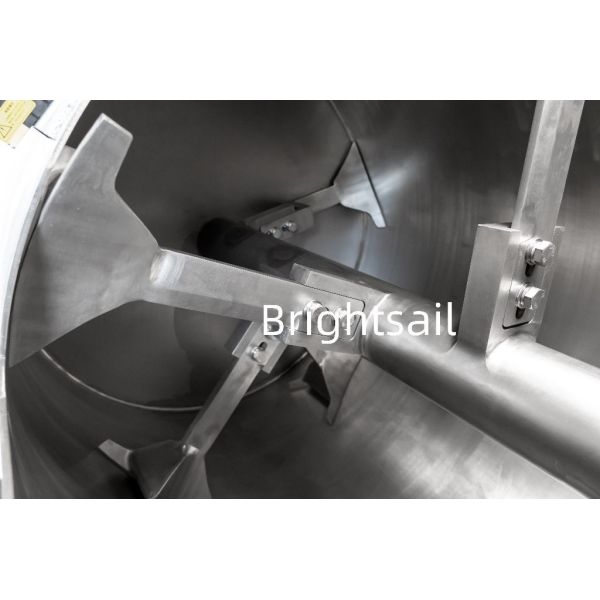 BSPS Plough share Mixer Horizontal Dry Powder Mixing Machine for fertilizer plough mixer