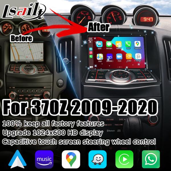 Отражать экрана подъема экрана беспроводного carplay андроида Nissan 370z IT06 автоматический
