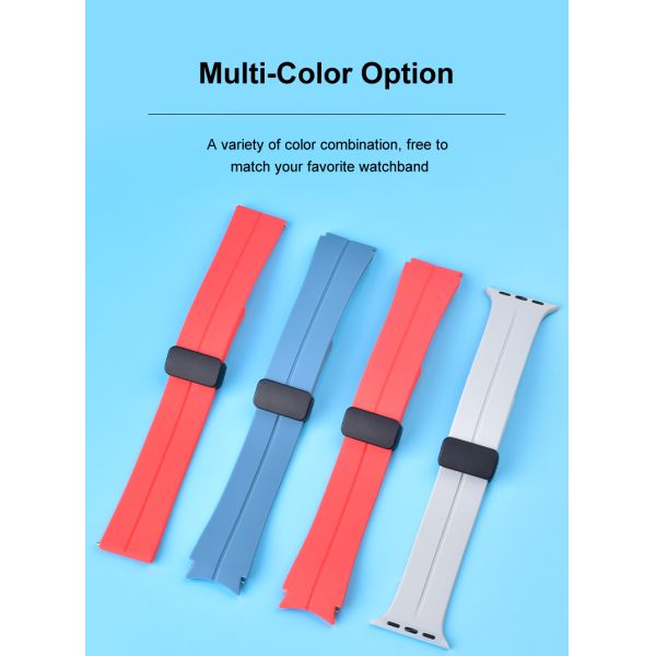 Silicone Watch Straps With Metal Buckles · China Wholesaler SHX