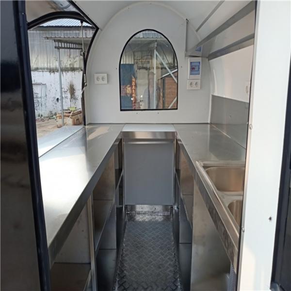 Sale in Europe 500 KG Customized Mobile Food Truck for Fruit Juice and Ice Cream