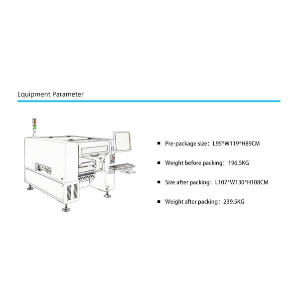 Выбор и место машины Smt Mounter точности 4 главный пневматические
