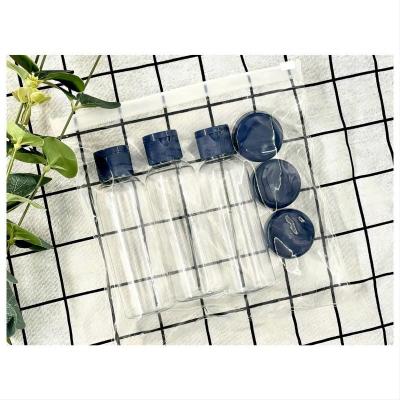 Customized Colors Refillable PET Bottles and Cream Jars for Travel Size Personal Care