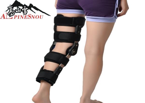 Stabilisateur orthopédique d'articulation du genou du néoprène de produits de réadaptation de soutien d'Orthosis de genou