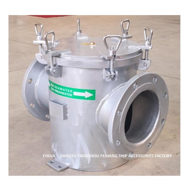 The Main Seawater Filter Cb/T497-2012 Of Dn250 Mainly Consists Of Connecting Pipes, Main Pipes, Filter Baskets, Flanges,
