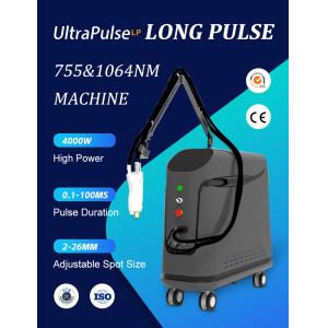 Pigment Lesions Removal Lasering 755 1064nm Alex Long Pulse Shorter Pulse Alexandrite Yag Lasering Hair Removal Machine