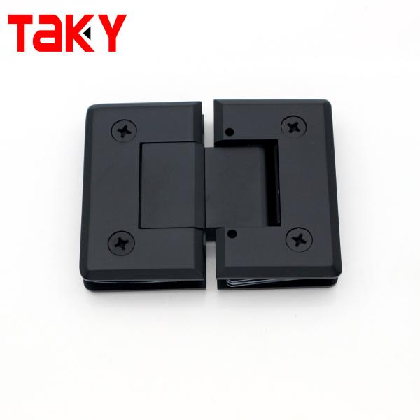 180 Degree 8-12mm Bathroom Door Pivot Glass to Glass Hinges