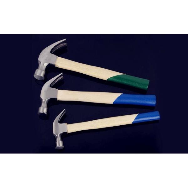Polishing and Lacquer Surface Wooden Handle Forged Steel Claw hammer