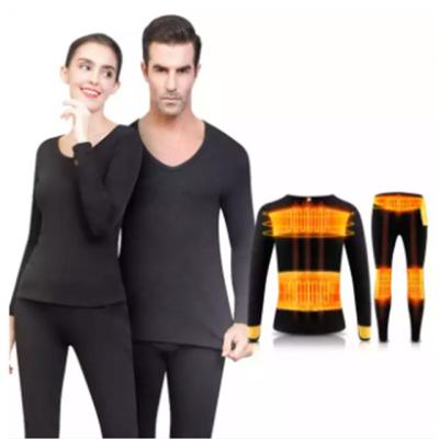 ODM Double Layer Thermal Underwear elastic fabric 5V power bank 10000mAh