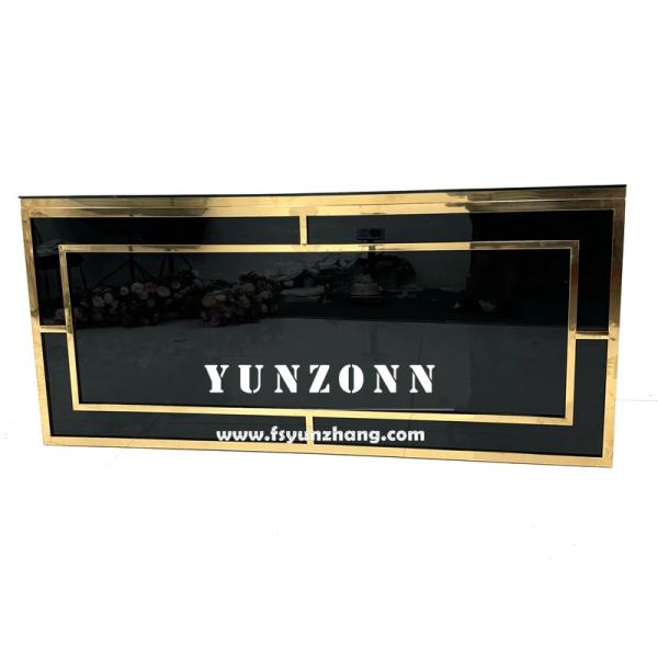 Hotel Furniture Modern Fashion Design Wine Bar Table Silver Event Party High Bar Counter