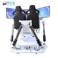 Écran blanc 6 DOF VR de la couleur 3 conduisant des jeux de simulateur pour le terrain de jeu d'intérieur