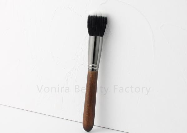O acessório da composição Handcrafted a fibra do duo que pontilha a escova da composição para ferramentas de Academy Makeup Beauty do artista