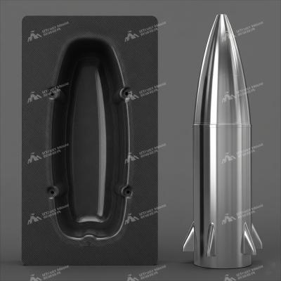 UTrust Carbon Fiber Missile Fairing Mold for High-Precision Aerodynamic Shapes