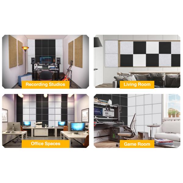 панели ЛЮБИМЦА 9mm 12mm акустические для комнаты игры домашнего офиса студии звукозаписи