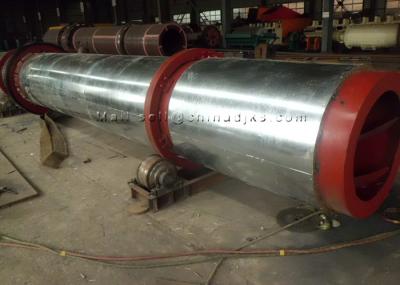 Secador de cilindro giratório da biomassa do diâmetro 2.4TPH de 37KW 2800mm