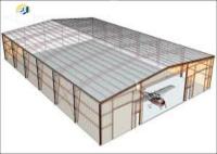 Estrutura de aço pré-projetada ASTM padrão Edifícios de armazenamento de metais galvanizados