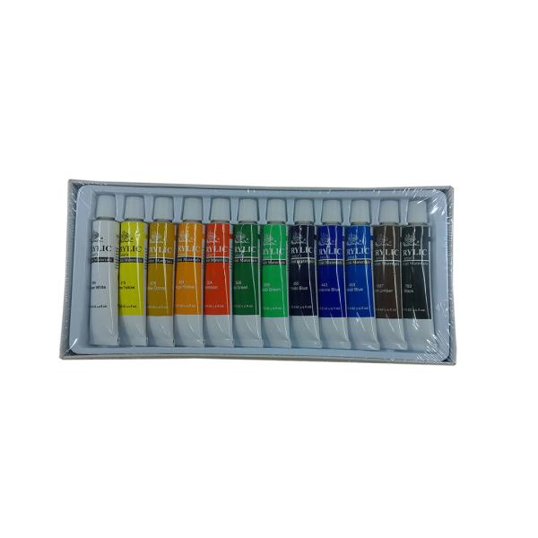 Quick Dry Acrylic Paint Pigment , Wood Paint Set Acrylic Colors For Painting