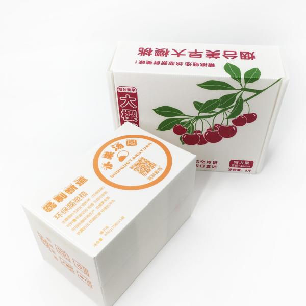 Abrasive Resistance Reusable Corrugated Plastic Boxes 2.5mm Agricultural Turnover Box