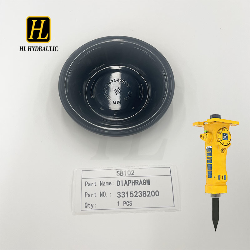 ATLAS COPCO SB152 3315238200 HNBR Hydraulic Breaker Rock Hammer Diaphragm