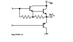 A6810ELW Integrated Circuit Chip DABiC-IV, 10-BIT SERIAL-INPUT, LATCHED SOURCE DRIVERS