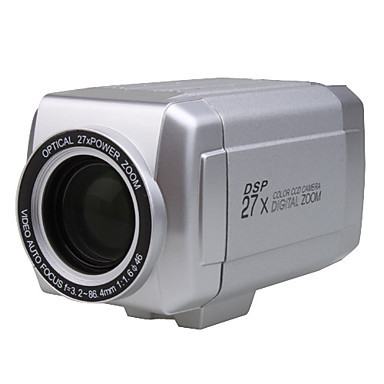 420TVL 27X Zoom Lens Automatically Box Camera With 1/4" SONY CCD
