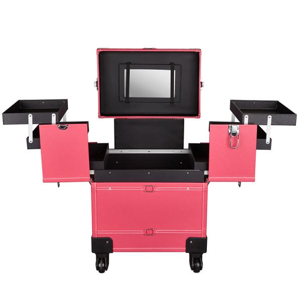 Professional aluminum makeup beauty case