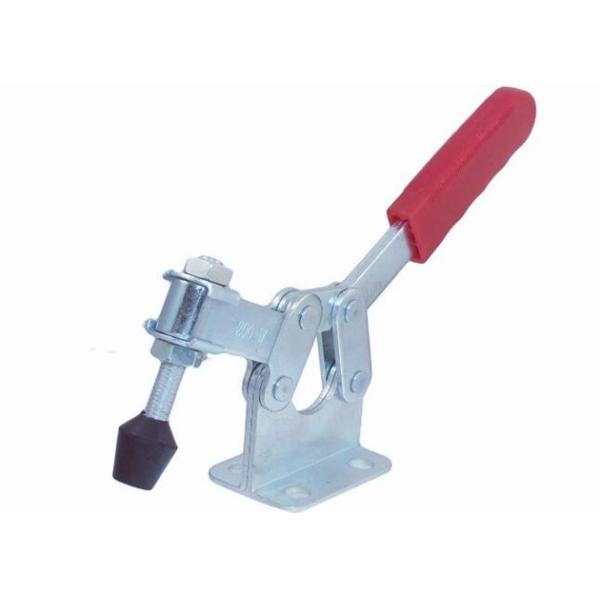 ISO9001 Self Adjusting Horizontal Handle Toggle Clamp 636kg Capacity