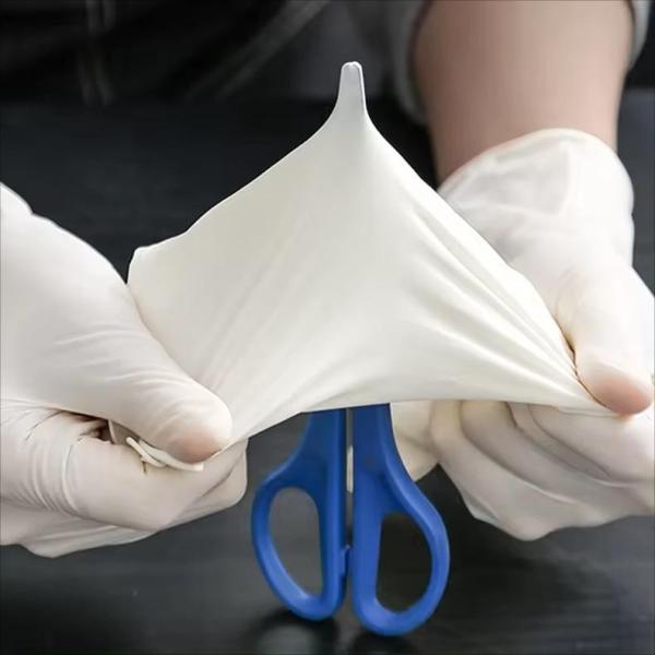 Disposable Latex Gloves High Elasticity Multi-Color Pink/Blue/White ISO/CE Certified Medical Examination Gloves
