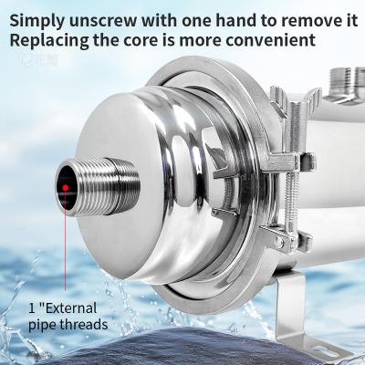 Purificateur d'eau par ultrafiltration PVDF pour la couverture de toute la maison