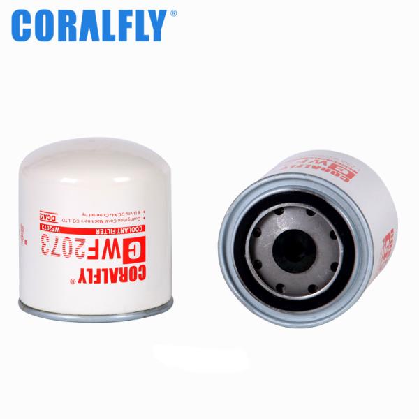 Filtre de liquide réfrigérant de correspondance de Fleetguard Wf2073 pour le