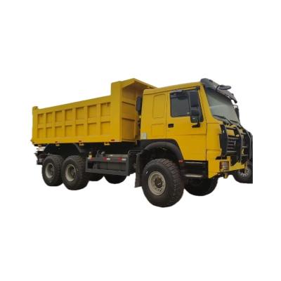 Moteur Sinotruck type carburant diesel 6X6 380HP camion de décharges à 6 roues camion de décharges minières spécial pour les terrains et les conditions difficiles
