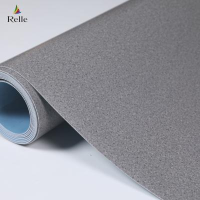 Ruloir de revêtement de sol en vinyle en PVC résistant à l'usure à l'intérieur du bureau et résistant à l'usure de grade T