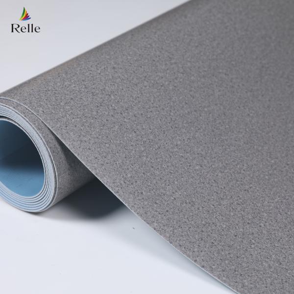 Indoor Office Wear Resistant PVC Vinyl Flooring Roll with and T Grade Wear Resistance