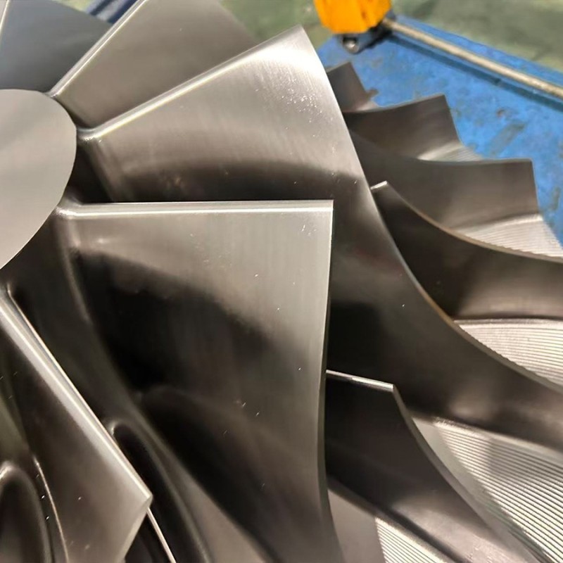 Zero Oil Zero Vibration Centrifugal Impeller For Aerospace & Cryogenic Applications
