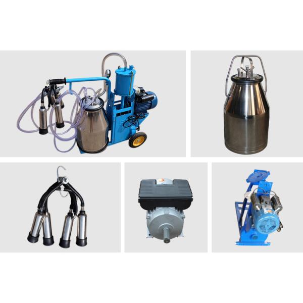 Одиночный молокозавод ведра 25L небольшой доя тип доя машину поршеня оборудования 51kg