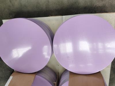 Alloy1060 Deep Drawing Aluminum 0.70 X 440mm Diameter High Glossy Painted Aluminium Discs / Circles For Cookpot Making