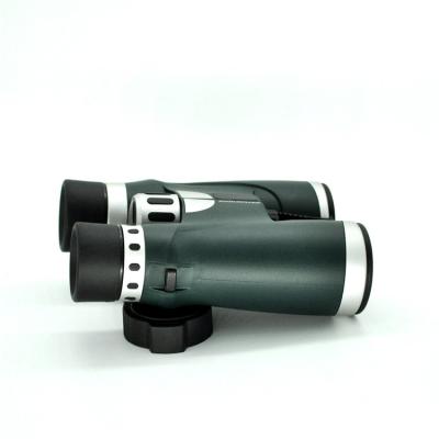 Binóculos impermeáveis verdes compactos de 10x42 HD com corpo termoplástico semi aromático